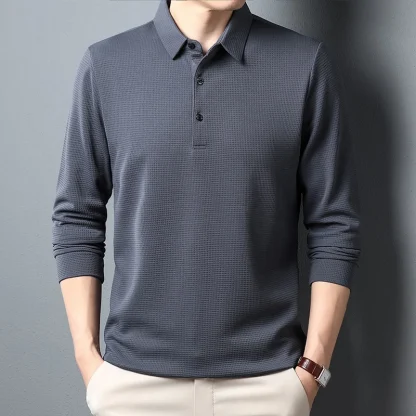 Casual Solid Top Golf Polo - Image 3
