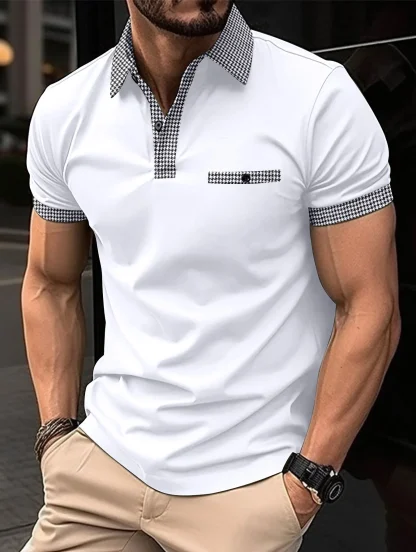 Classic Style Golf Polo Shirt - Image 5