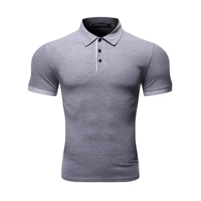 Casual Slim Fit Golf Polo - Image 2