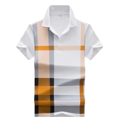 Fashionable Golf Polo Shirt - Image 5