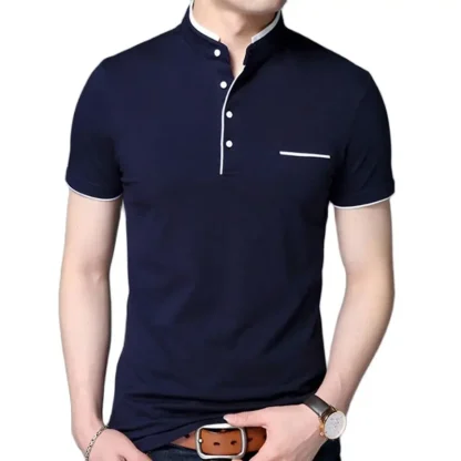 Classic Design Golf Polo Shirt - Image 5