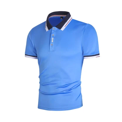 Cotton Style Golf Polo Shirt - Image 3