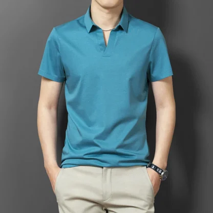 Modern Fit Golf Polo Shirt - Image 5
