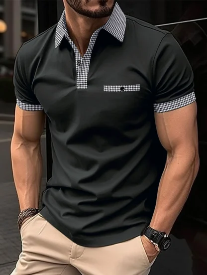 Classic Style Golf Polo Shirt - Image 4