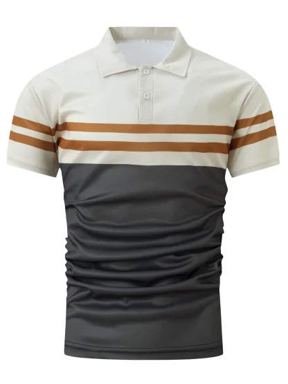Casual Summer Golf Polo Shirt - Image 2