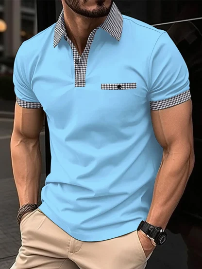 Classic Style Golf Polo Shirt