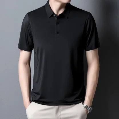 Elegant Summer Golf Polo Shirt - Image 5