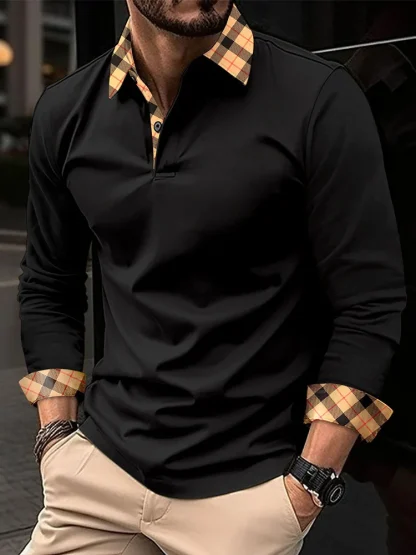 Versatile Fall Golf Polo Shirt - Image 4