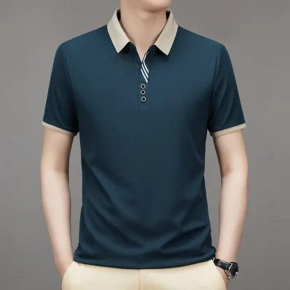 Business Classic Fit Golf Polo Shirt