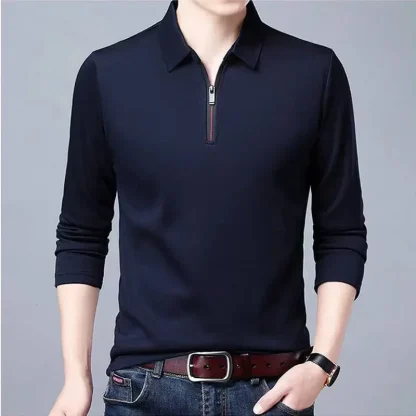 Stylish Spring Golf Polo Shirt - Image 4