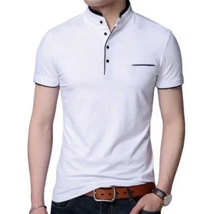 Classic Design Golf Polo Shirt - Image 3