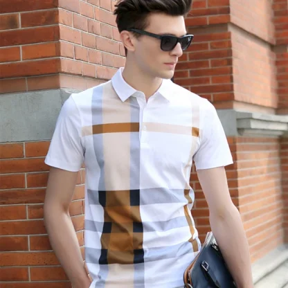 Fashionable Golf Polo Shirt - Image 4