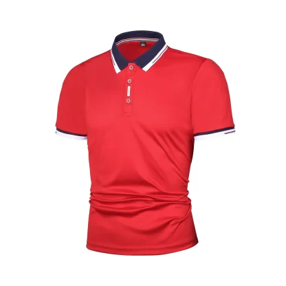 Cotton Style Golf Polo Shirt - Image 5