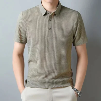 Trendy Style Golf Polo Shirt - Image 5