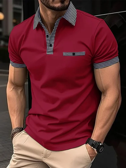 Classic Style Golf Polo Shirt - Image 6