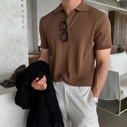 Cozy Short Sleeve Golf Polo - Image 2