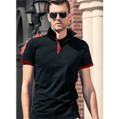 Summer Streetwear Golf Polo - Image 2