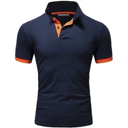 Sporty Look Golf Polo Shirt - Image 3