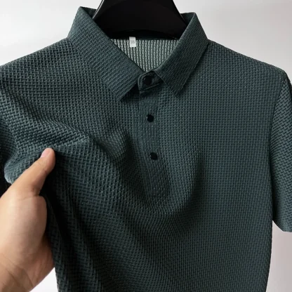 Simple Short Sleeve Golf Polo - Image 2