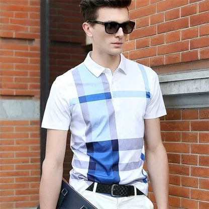 Fashionable Golf Polo Shirt - Image 3