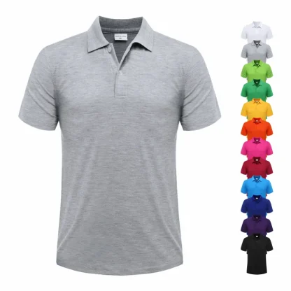 Loose Fitting Golf Polo - Image 6