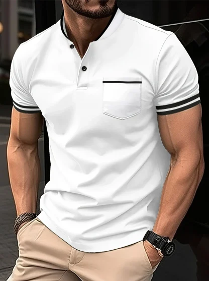 Summer Breathable Golf Polo Shirt