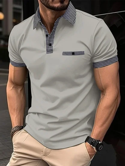 Classic Style Golf Polo Shirt - Image 2