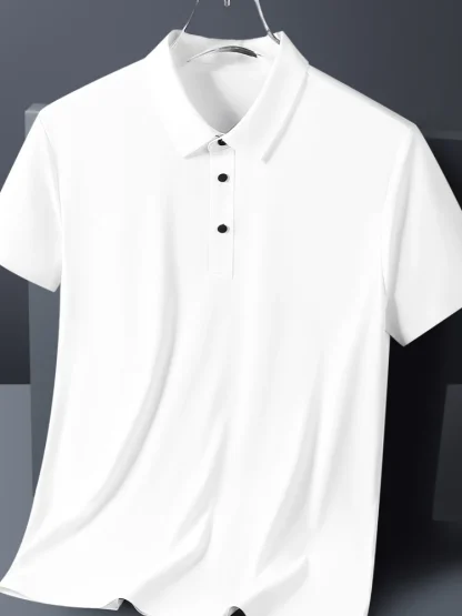Performance Stretch Golf Polo Shirt - Image 3