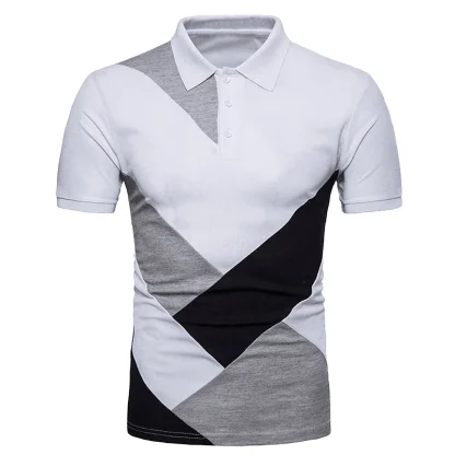Contrast Color Golf Polo - Image 4
