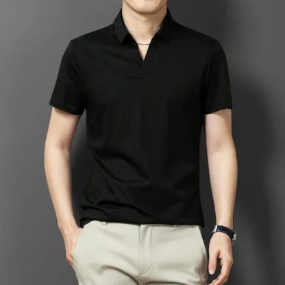 Modern Fit Golf Polo Shirt - Image 4