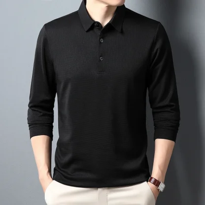 Casual Solid Top Golf Polo - Image 4