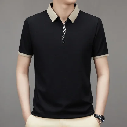 Business Classic Fit Golf Polo Shirt - Image 5